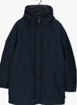 blauwe krakatau parka's qm321