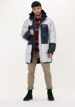 blauwe krakatau parka's qm321
