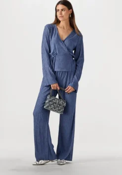 blauwe kurt geiger london schoudertas crystals mini kensington