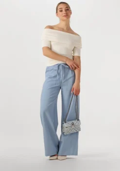 blauwe kurt geiger london schoudertas mini kensington