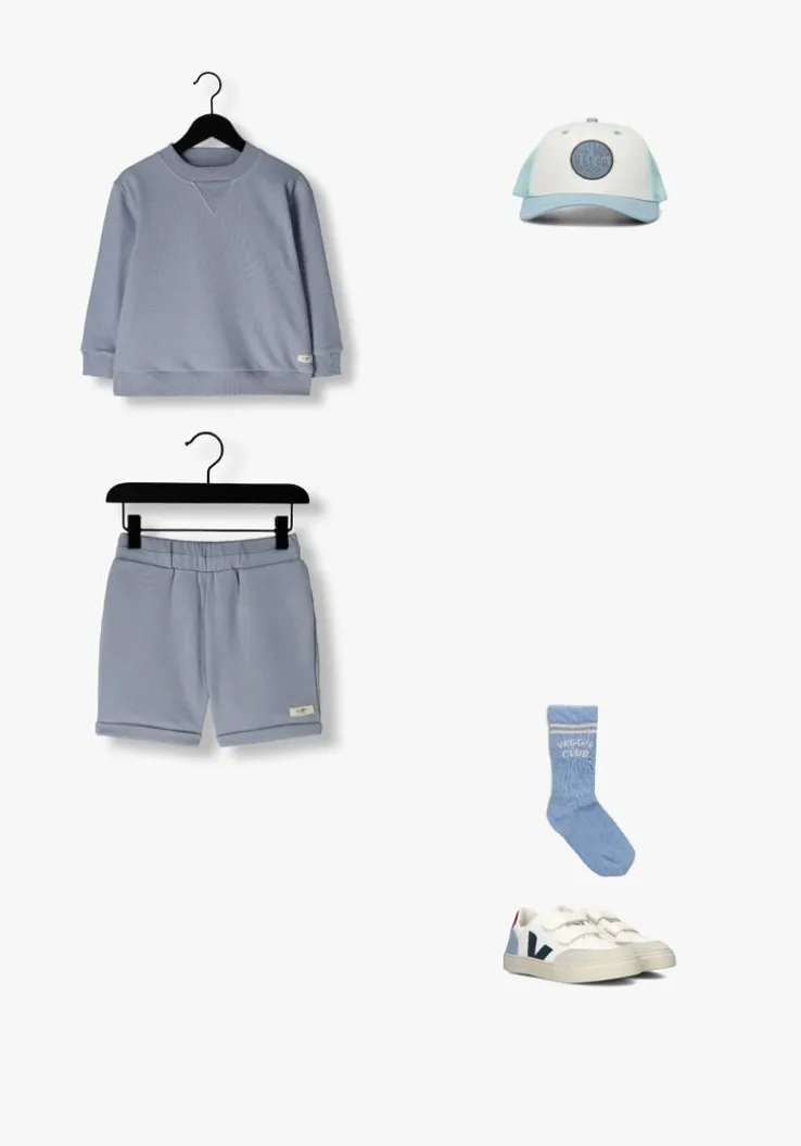 blauwe labo de colores korte broek cayo
