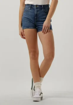 blauwe lee broeken carol short l37chgb32