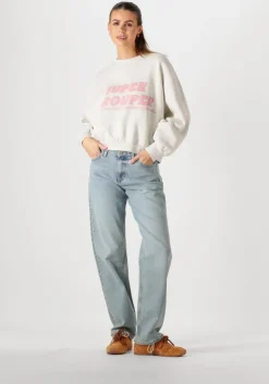 blauwe lee straight leg jeans rider classic