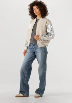 blauwe lee wide jeans rider loose