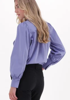 blauwe levete room blouses lr-isla solid 62 shirt
