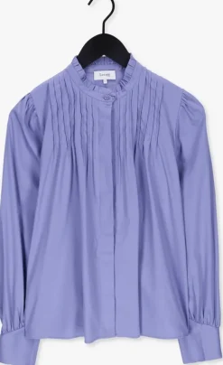 blauwe levete room blouses lr-isla solid 62 shirt