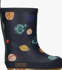 blauwe liewood regenlaarzen mason thermo rainboot