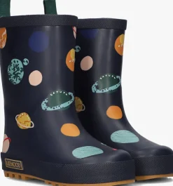 blauwe liewood regenlaarzen mason thermo rainboot
