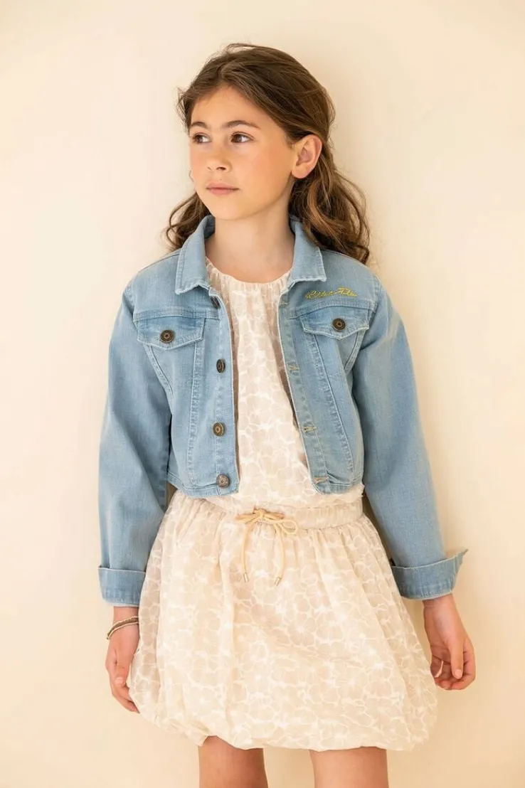 blauwe like flo spijkerjas ls denim jacket