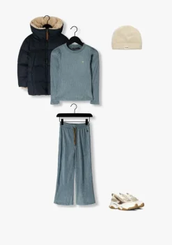 blauwe like flo tops & t-shirts esmay velvet top