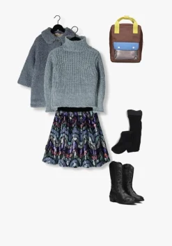 blauwe like flo trui dora knitted sweater