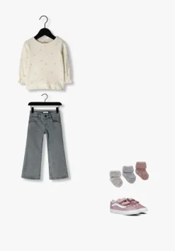 blauwe lil' atelier jeans nmfdarlee bootcut jeans 2060