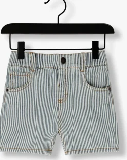 blauwe lil' atelier shorts nmmhalfdan loose shorts 4001-hs lil