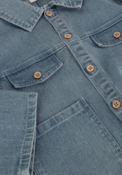 blauwe lil' atelier spijkerjas nmmokaja ls dnm shirt 4360-ls o lil