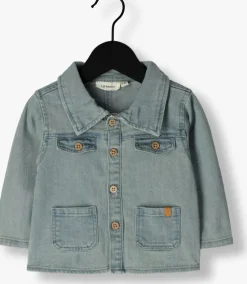 blauwe lil' atelier spijkerjas nbmokaja ls dnm shirt 4360-ls o lil