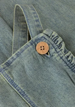 blauwe lil' atelier tuinbroeken nmnrome loose r tula jeans 8133-tt b lil