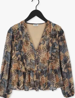 blauwe liu jo blouses tunica ts nav