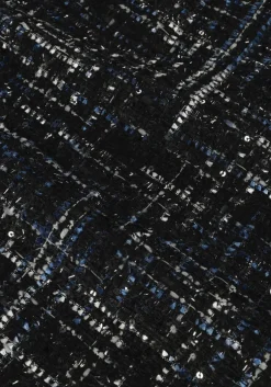 blauwe liu jo minirok gonna mini boucle