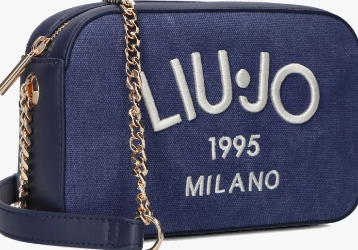 blauwe liu jo schoudertas bena cross over