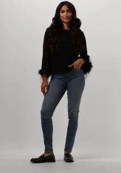 blauwe liu jo skinny jeans b.up divine h.w.