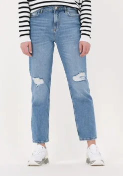 blauwe liu jo straight leg jeans ecs pant.denim straight h.w.