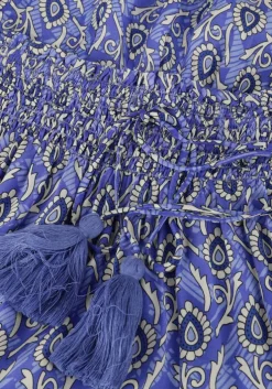 blauwe lollys laundry maxirok diamondll maxi skirt