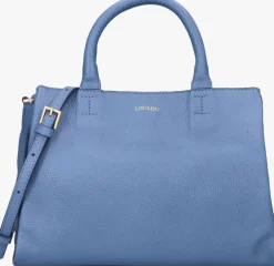 blauwe loulou essentiels schoudertas vera