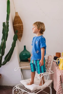 blauwe lötiekids t-shirt s25-209-18