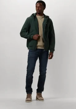 blauwe lyle & scott jack fleece back softshell jacket