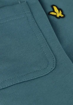 blauwe lyle & scott korte broek sweat short