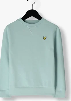 blauwe lyle & scott sweater crew neck sweatshirt boys