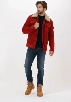 blauwe lyle & scott trui crew neck cotton merino jumper