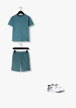 blauwe lyle & scott t-shirt plain t-shirt