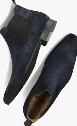 blauwe magnanni chelsea boots 20109