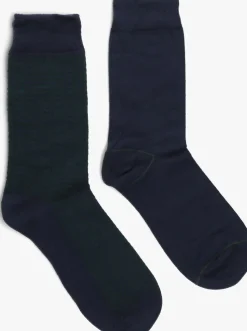 blauwe marcmarcs sokken anton cotton 2-pack