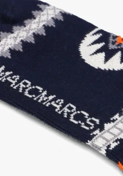 blauwe marcmarcs sokken bart men's