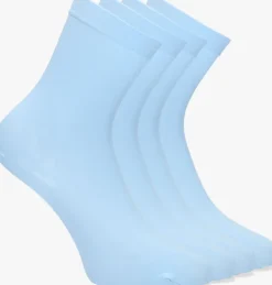 blauwe marcmarcs sokken cotton ultra fine 2-pack