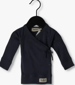 blauwe marmar copenhagen tops & t-shirts tut wrap ls