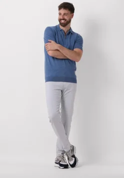 blauwe matinique polo mapolo knit