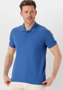 blauwe matinique polo mapoleo melange