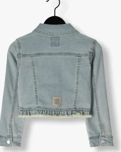 blauwe mayoral spijkerjas denim jacket
