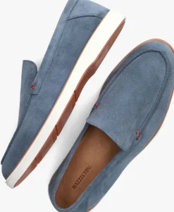 blauwe mazzeltov loafers 6118