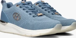 blauwe mexx lage sneakers rox orlando