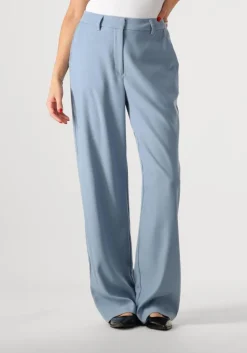 blauwe minus pantalon livina straight leg pant