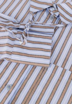 blauwe modström blouses meyrickmd stripe shirt
