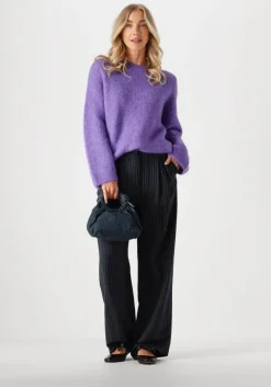 blauwe modström pantalon isabelmd pants