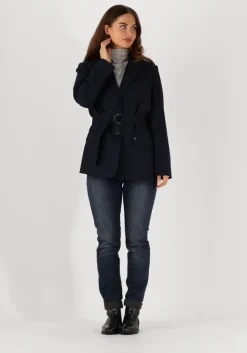 blauwe mos mosh blazer herdis caia blazer