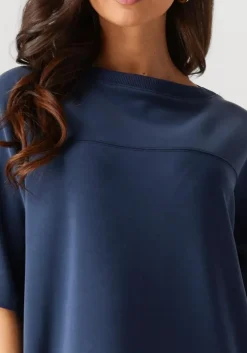 blauwe moscow mini jurk 66-06-jurre