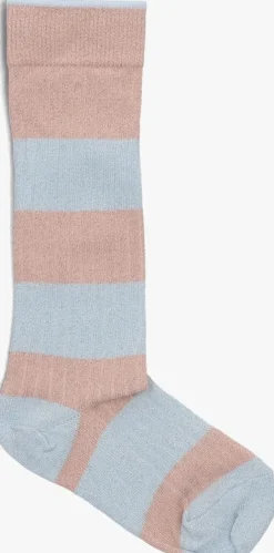 blauwe mp denmark sokken clara glitter knee socks