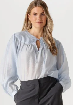 blauwe msch copenhagen blouses mschbean shirt